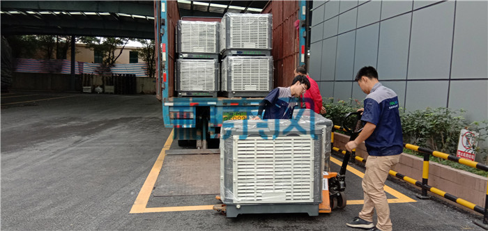 广州工业厂房车间降温设备环保空调安装